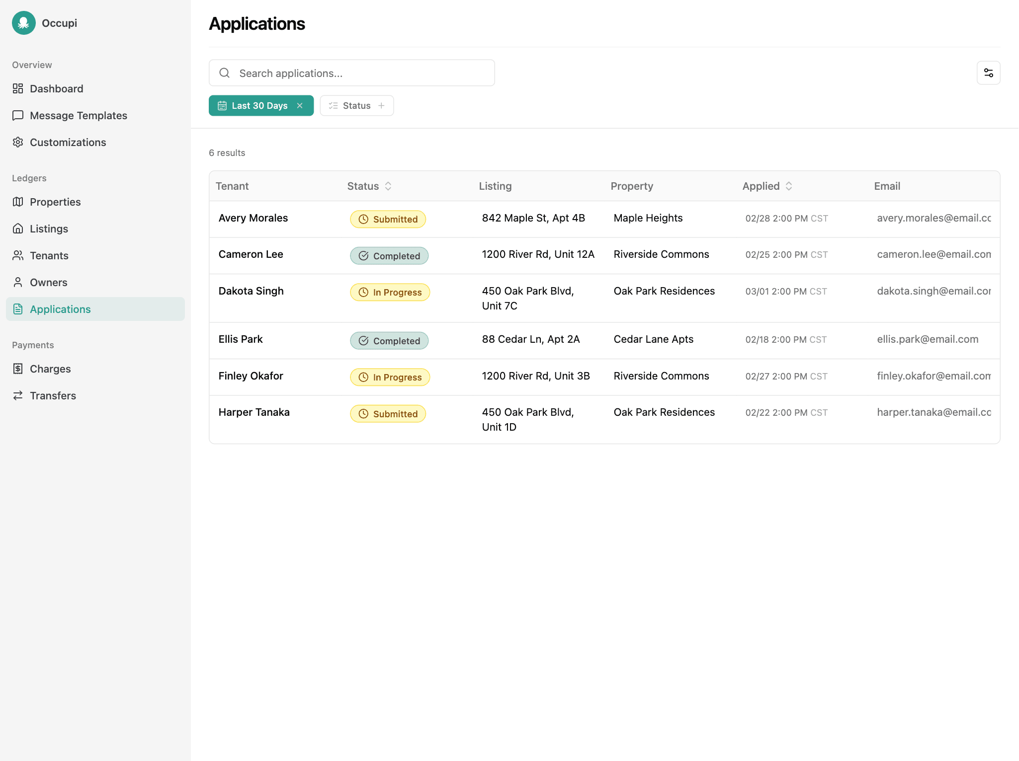 Safari mockup content